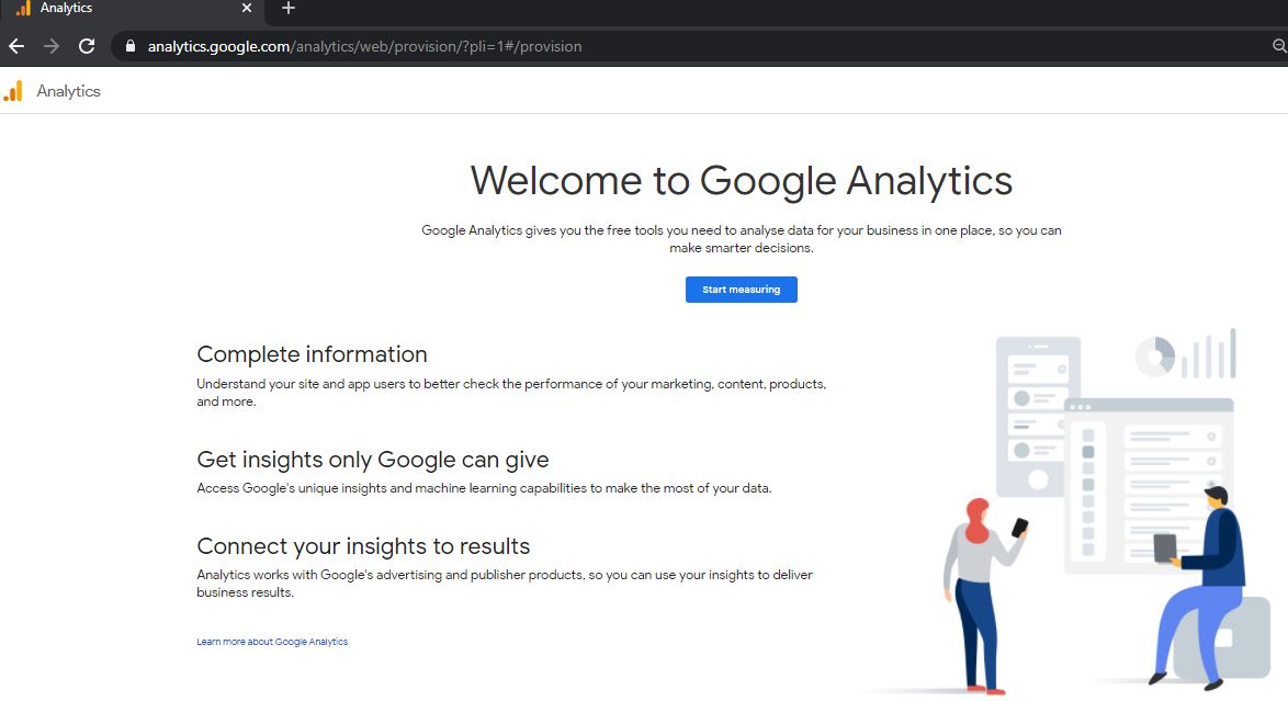 google analytics login
