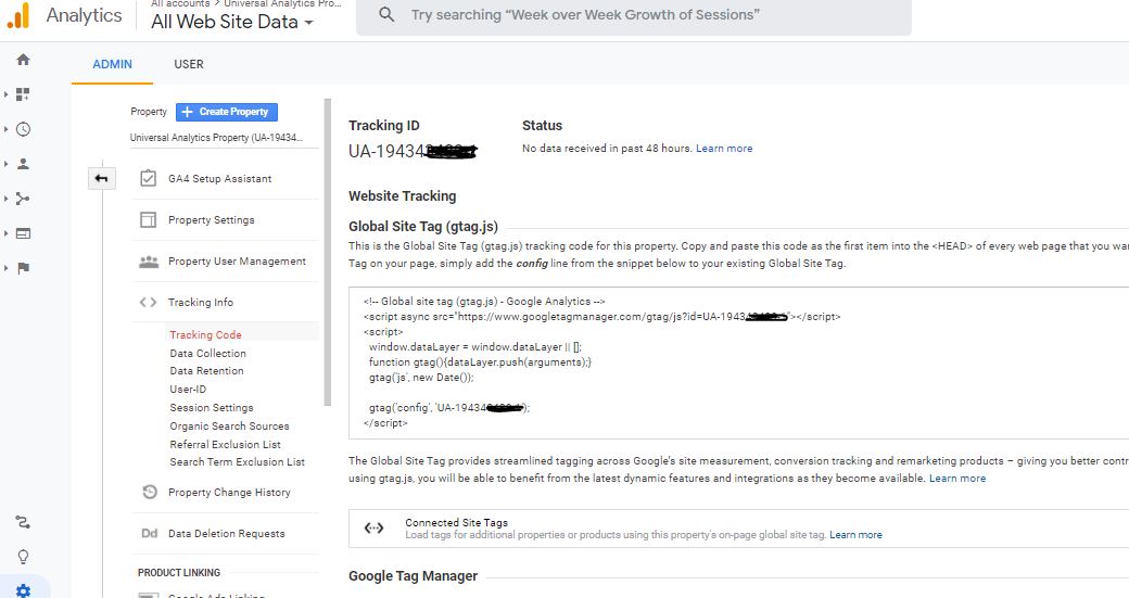 google analytics registration